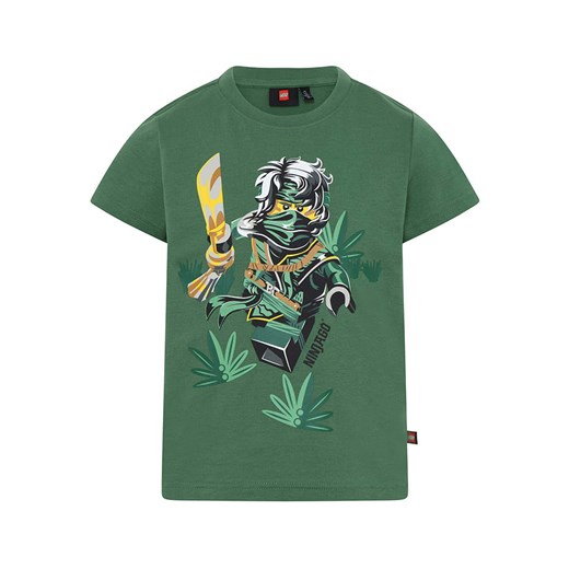 LEGO Koszulka &quot;Taylor 327&quot; w kolorze zielonym ze sklepu Limango Polska w kategorii T-shirty chłopięce - zdjęcie 170381442
