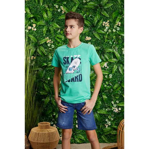 lamino Koszulka w kolorze zielonym ze sklepu Limango Polska w kategorii T-shirty chłopięce - zdjęcie 170381870