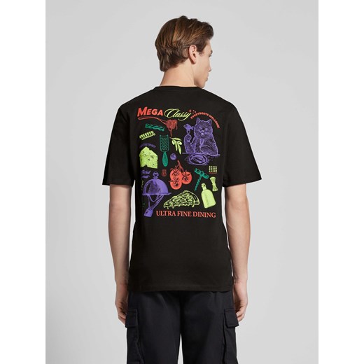 T-shirt z nadrukowanym motywem model ‘RECIPE’ Jack & Jones S Peek&Cloppenburg 