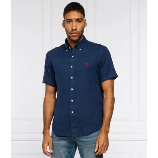 POLO RALPH LAUREN Lniana koszula | Custom fit Polo Ralph Lauren XXL okazyjna cena Gomez Fashion Store