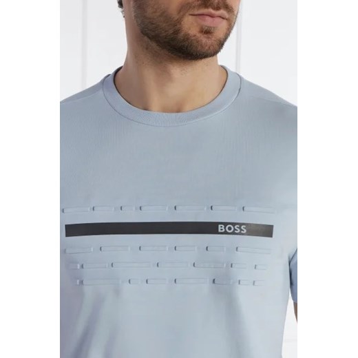 BOSS HUGO t-shirt męski z krótkim rękawem z napisami