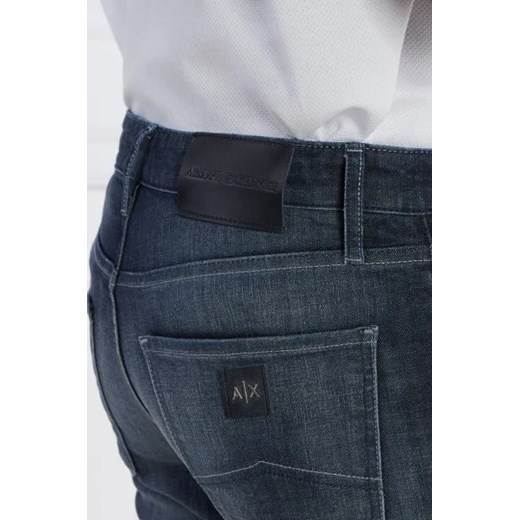 Jeansy męskie Armani Exchange bawełniane