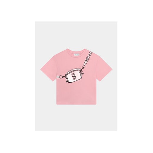 The Marc Jacobs T-Shirt W60207 D Różowy Regular Fit ze sklepu MODIVO w kategorii Bluzki dziewczęce - zdjęcie 170391350