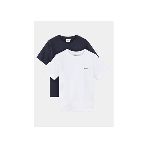 Boss Komplet 2 t-shirtów J50752 D Granatowy Slim Fit ze sklepu MODIVO w kategorii T-shirty chłopięce - zdjęcie 170391473