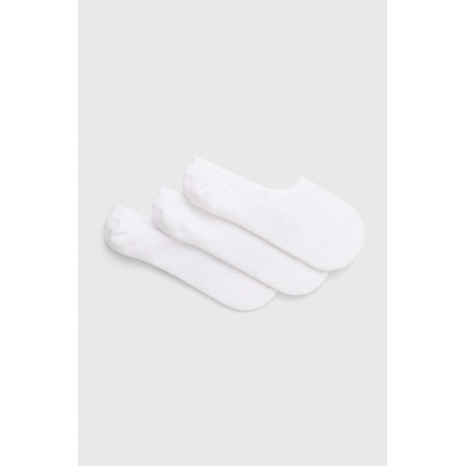 Vans skarpetki 3-pack męskie kolor biały ze sklepu ANSWEAR.com w kategorii Skarpetki męskie - zdjęcie 170394273