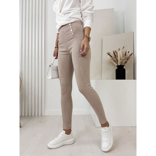 spodnie prades beżowy l/xl ze sklepu UBRA w kategorii Spodnie damskie - zdjęcie 170394821