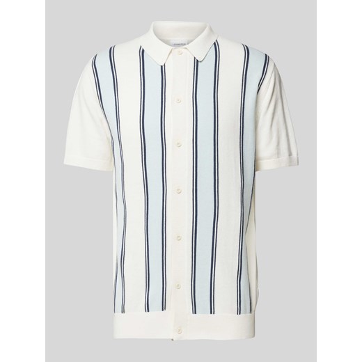 Koszula casualowa o kroju relaxed fit ze wzorem w paski ze sklepu Peek&Cloppenburg  w kategorii Koszule męskie - zdjęcie 170395470