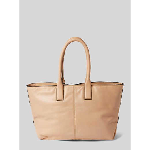 Torba shopper z wypustkami w kontrastowym kolorze model ‘CHELSEA’ ze sklepu Peek&Cloppenburg  w kategorii Torby Shopper bag - zdjęcie 170395623