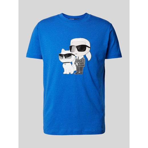 T-shirt z nadrukiem z motywem i logo ze sklepu Peek&Cloppenburg  w kategorii T-shirty męskie - zdjęcie 170395851