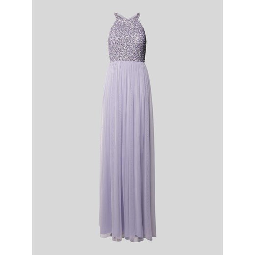 Sukienka wieczorowa z obszyciem cekinami ze sklepu Peek&Cloppenburg  w kategorii Sukienki - zdjęcie 170395933