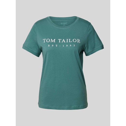 T-shirt z wyhaftowanym logo Tom Tailor XXL Peek&Cloppenburg 
