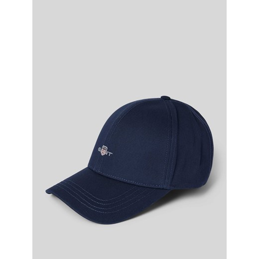 Czapka z daszkiem i wyhaftowanym logo model ‘UNISEX SHIELD HIGH CAP’ ze sklepu Peek&Cloppenburg  w kategorii Czapki z daszkiem męskie - zdjęcie 170396184