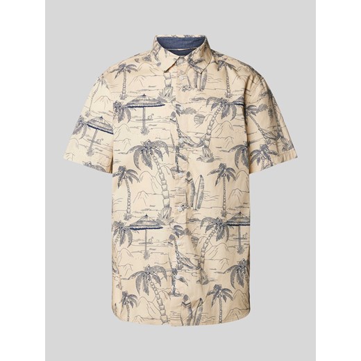 Koszula casualowa o kroju slim fit z kołnierzykiem typu kent ze sklepu Peek&Cloppenburg  w kategorii Koszule męskie - zdjęcie 170396382
