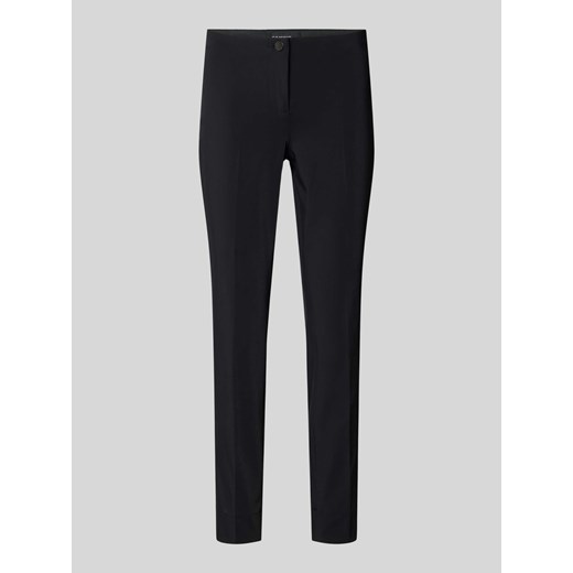 Spodnie o kroju slim fit z zapięciem na guzik model ‘SUMMER’ ze sklepu Peek&Cloppenburg  w kategorii Spodnie damskie - zdjęcie 170396552