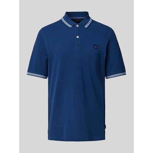 Koszulka polo z obszyciem w kontrastowym kolorze ze sklepu Peek&Cloppenburg  w kategorii T-shirty męskie - zdjęcie 170396782