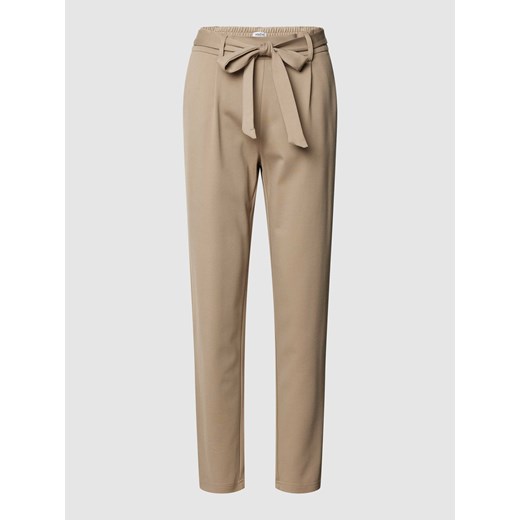 Spodnie materiałowe o kroju slim fit w kant model ‘Popye’ ze sklepu Peek&Cloppenburg  w kategorii Spodnie damskie - zdjęcie 170396913