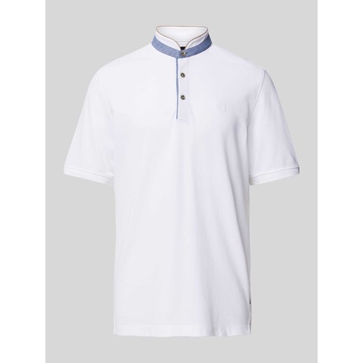 Koszulka polo ze stójką ze sklepu Peek&Cloppenburg  w kategorii T-shirty męskie - zdjęcie 170396944