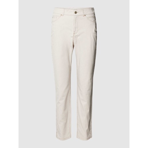 Spodnie o skróconym kroju slim fit ze sklepu Peek&Cloppenburg  w kategorii Spodnie damskie - zdjęcie 170396952