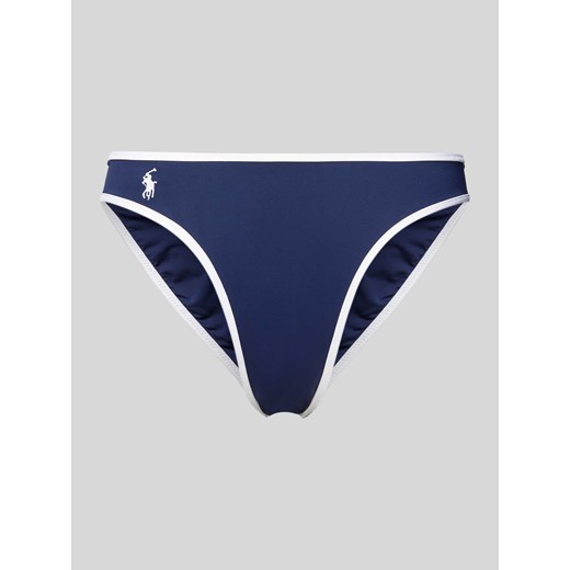 Figi bikini z wyhaftowanym logo ze sklepu Peek&Cloppenburg  w kategorii Stroje kąpielowe - zdjęcie 170397293