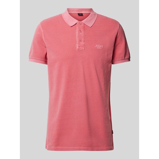 Koszulka polo o kroju regular fit w jednolitym kolorze model ‘Ambrosio’ ze sklepu Peek&Cloppenburg  w kategorii T-shirty męskie - zdjęcie 170397322