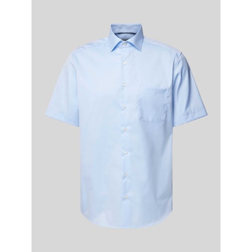 Koszula biznesowa o kroju modern fit z kieszenią na piersi ze sklepu Peek&Cloppenburg  w kategorii Koszule męskie - zdjęcie 170397344