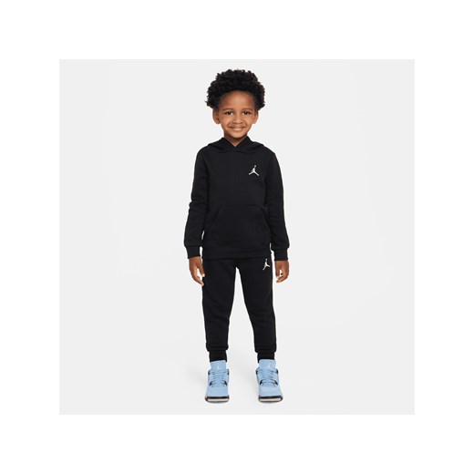Zestaw bluza z kapturem i spodnie dla maluchów Jordan - Czerń ze sklepu Nike poland w kategorii Dresy chłopięce - zdjęcie 170398242