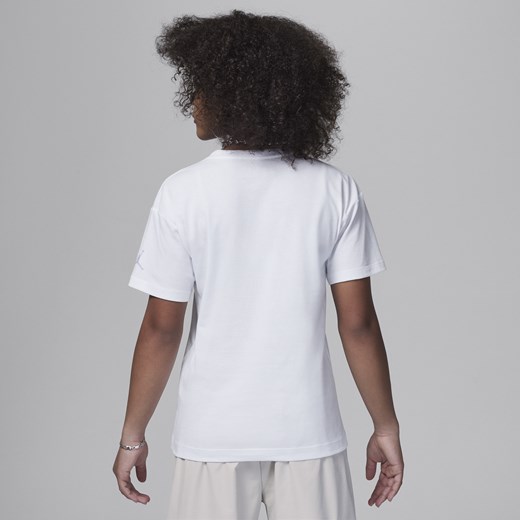 T-shirt dla dużych dzieci z nadrukiem Jordan 23 Flight - Biel Jordan L Nike poland