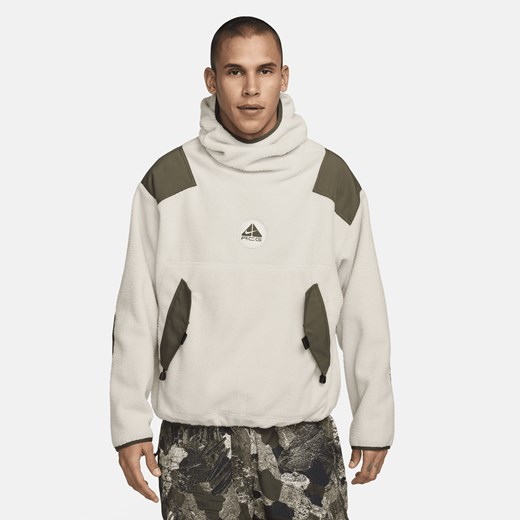 Męska dzianinowa bluza w stylu retro z kominiarką Nike ACG - Szary Nike XL Nike poland