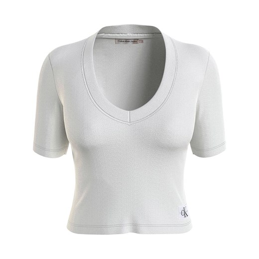 Calvin Klein Koszulka w kolorze białym Calvin Klein L Limango Polska okazyjna cena