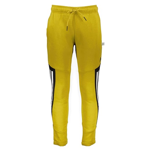 adidas Spodnie dresowe w kolorze żółtym M Limango Polska promocja