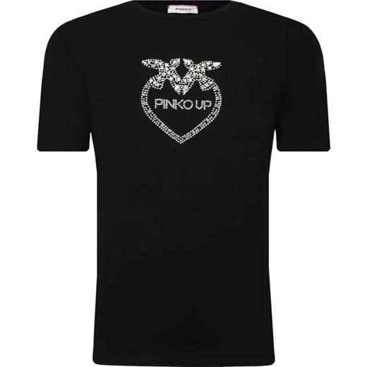 Pinko UP T-shirt | Regular Fit ze sklepu Gomez Fashion Store w kategorii Bluzki dziewczęce - zdjęcie 170399114