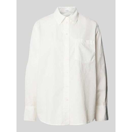 Bluzka koszulowa z nakładaną kieszenią na piersi model ‘Futani’ ze sklepu Peek&Cloppenburg  w kategorii Koszule damskie - zdjęcie 170406531