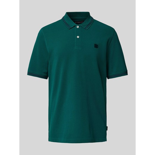 Koszulka polo z obszyciem w kontrastowym kolorze ze sklepu Peek&Cloppenburg  w kategorii T-shirty męskie - zdjęcie 170406604
