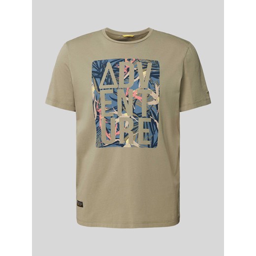 T-shirt z nadrukiem z napisem i motywem ze sklepu Peek&Cloppenburg  w kategorii T-shirty męskie - zdjęcie 170406631
