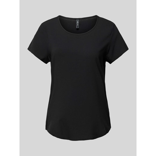T-shirt z zaokrąglonym dołem model ‘BELLA’ ze sklepu Peek&Cloppenburg  w kategorii Bluzki damskie - zdjęcie 170406660