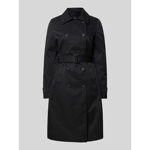 Płaszcz z paskiem w talii ze sklepu Peek&Cloppenburg  w kategorii Płaszcze damskie - zdjęcie 170406730