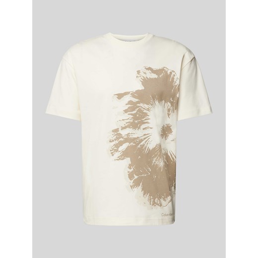 T-shirt z nadrukowanym motywem ze sklepu Peek&Cloppenburg  w kategorii T-shirty męskie - zdjęcie 170406790