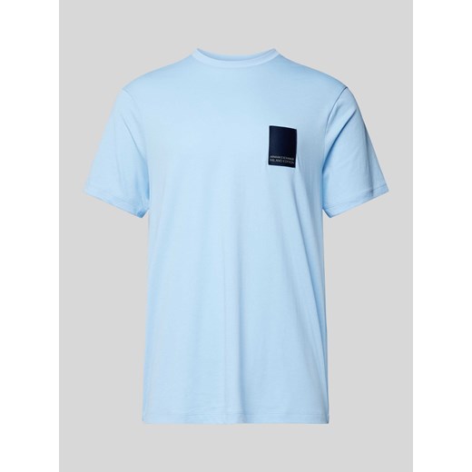 T-shirt z detalem z logo ze sklepu Peek&Cloppenburg  w kategorii T-shirty męskie - zdjęcie 170406894