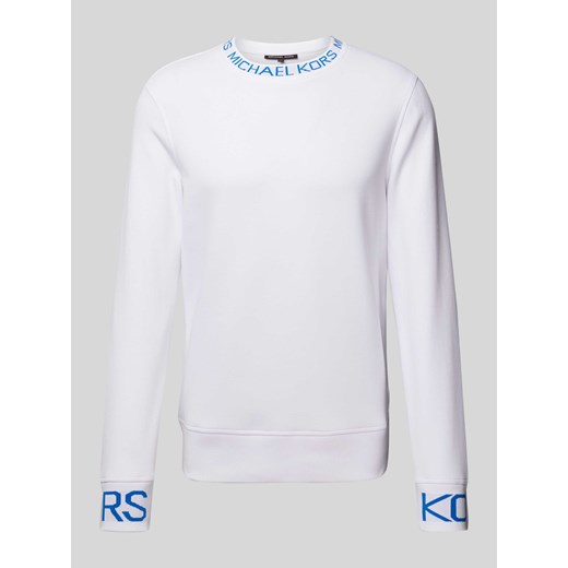 Bluza z nadrukiem z logo ze sklepu Peek&Cloppenburg  w kategorii Bluzy męskie - zdjęcie 170406994