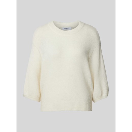 Sweter z dzianiny z rękawem o dł. 3/4 model ‘Petrinelle’ XS/S Peek&Cloppenburg 