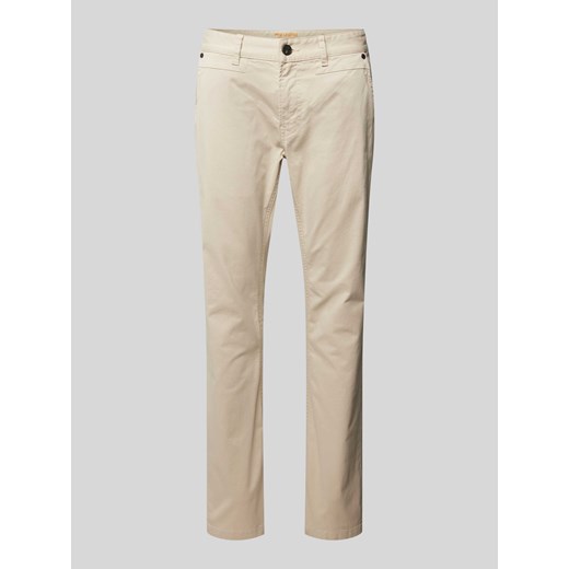 Spodnie materiałowe z wpuszczanymi kieszeniami w stylu francuskim ze sklepu Peek&Cloppenburg  w kategorii Spodnie męskie - zdjęcie 170407261