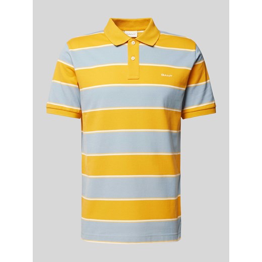 Koszulka polo o kroju slim fit z blokowymi pasami ze sklepu Peek&Cloppenburg  w kategorii T-shirty męskie - zdjęcie 170407280