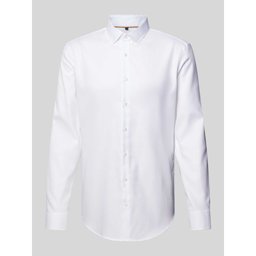 Koszula biznesowa o kroju super slim fit w jednolitym kolorze ze sklepu Peek&Cloppenburg  w kategorii Koszule męskie - zdjęcie 170407334