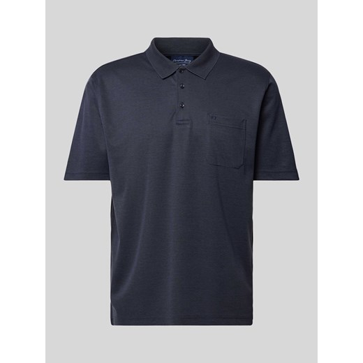 Koszulka polo o kroju regular fit z kieszenią na piersi ze sklepu Peek&Cloppenburg  w kategorii T-shirty męskie - zdjęcie 170407390