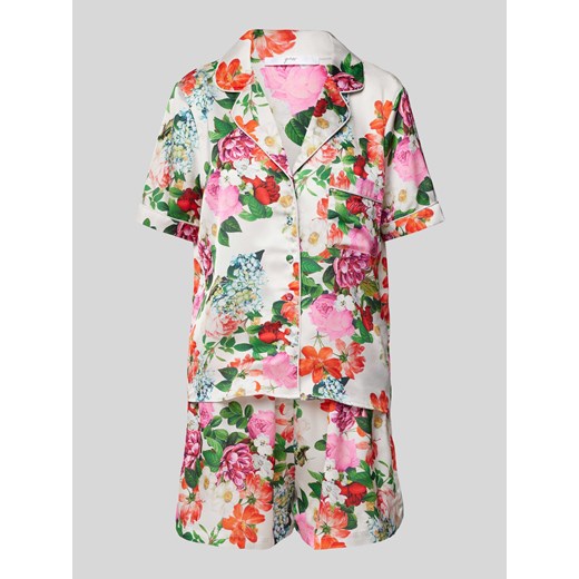 Piżama z nadrukiem z logo na całej powierzchni ze sklepu Peek&Cloppenburg  w kategorii Piżamy damskie - zdjęcie 170407393