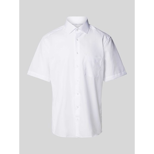 Koszula biznesowa o kroju Modern Fit z kołnierzykiem typu kent ze sklepu Peek&Cloppenburg  w kategorii Koszule męskie - zdjęcie 170407404