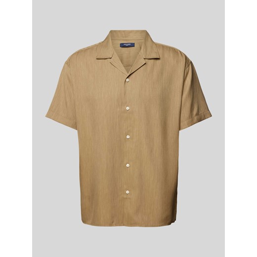 Koszula casualowa z kołnierzem z połami model ‘JUDE’ ze sklepu Peek&Cloppenburg  w kategorii Koszule męskie - zdjęcie 170407414