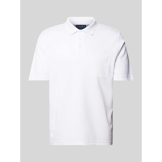 Koszulka polo o kroju regular fit z kieszenią na piersi ze sklepu Peek&Cloppenburg  w kategorii T-shirty męskie - zdjęcie 170407543