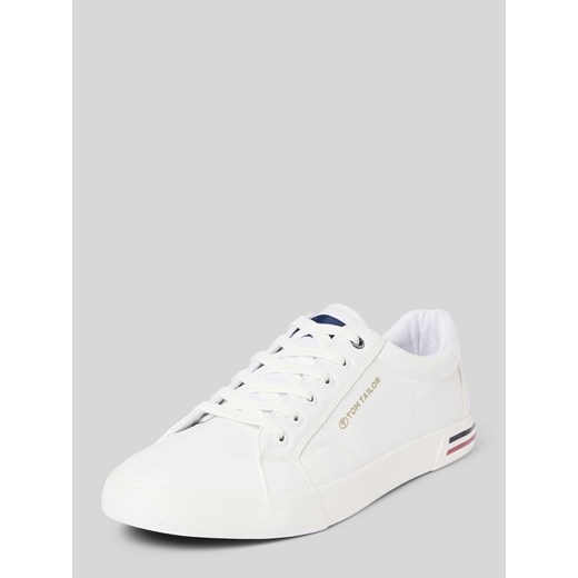 Sneakersy w jednolitym kolorze model ‘Basic’ ze sklepu Peek&Cloppenburg  w kategorii Trampki męskie - zdjęcie 170407562