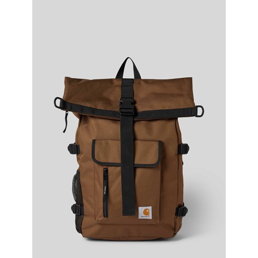 Plecak z detalem z logo model ‘PHILIS’ ze sklepu Peek&Cloppenburg  w kategorii Plecaki - zdjęcie 170407702